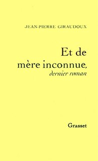 Front cover_Et de mère inconnue
