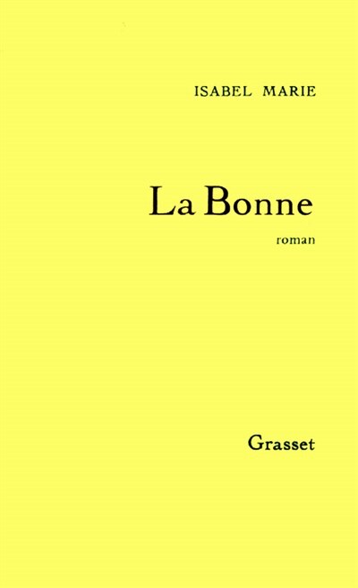 Front cover_La bonne