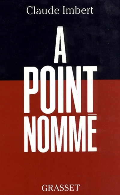 Front cover_A point nommé
