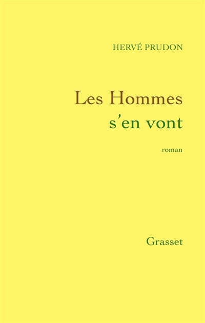 Front cover_Les hommes s'en vont