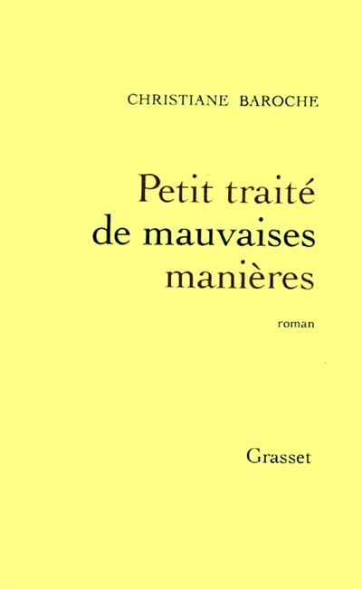 Couverture_Petit traité de mauvaises manières