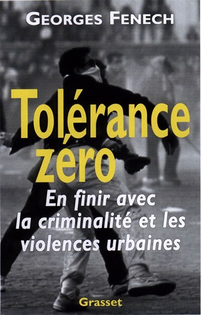 Front cover_Tolérance zéro