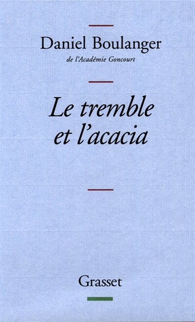 Front cover_Le tremble et l'acacia