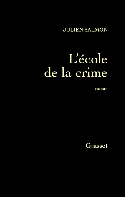 Front cover_L' école de la crim'