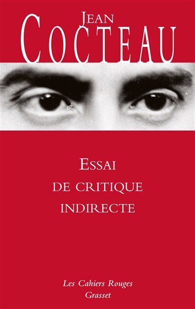 Front cover_Essai de critique indirecte