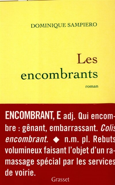 Front cover_Les encombrants
