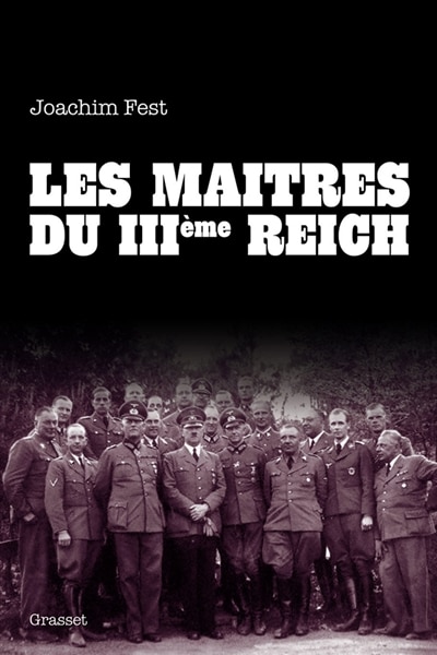 Front cover_Les maîtres du IIIe Reich