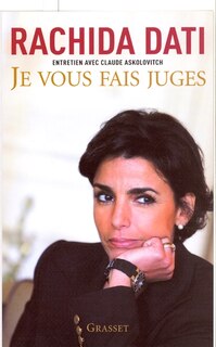 Front cover_Je vous fais juges