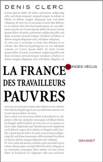 Couverture_La France des travailleurs pauvres