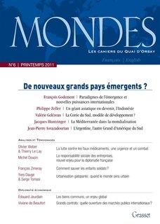 Front cover_Mondes, n°6. De nouveaux grands pays émergents ?