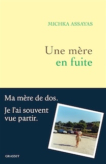 Front cover_Une mère en fuite