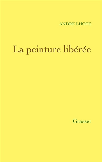 Front cover_La peinture libérée