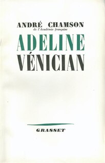 Front cover_Adeline Vénician