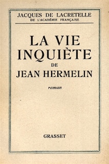 Couverture_La vie inquiète de Jean Hermelin