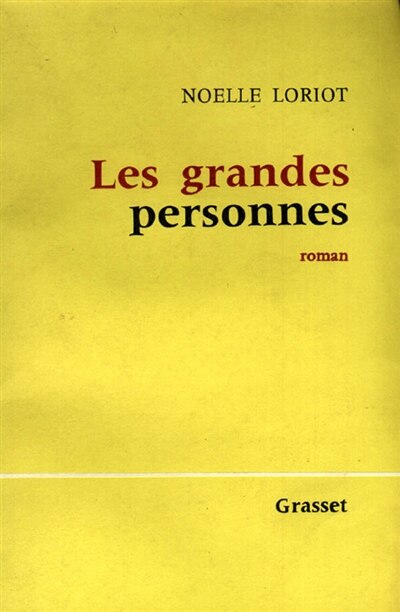 Front cover_Les grandes personnes