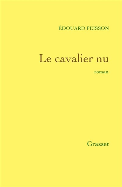 Front cover_Le cavalier nu