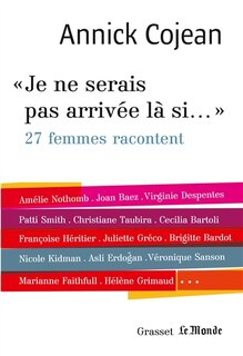 Couverture_Je ne serais pas arrivée là si...