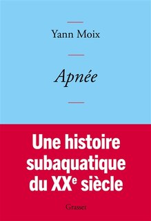 Front cover_Apnée : une histoire subaquatique du XXe siècle