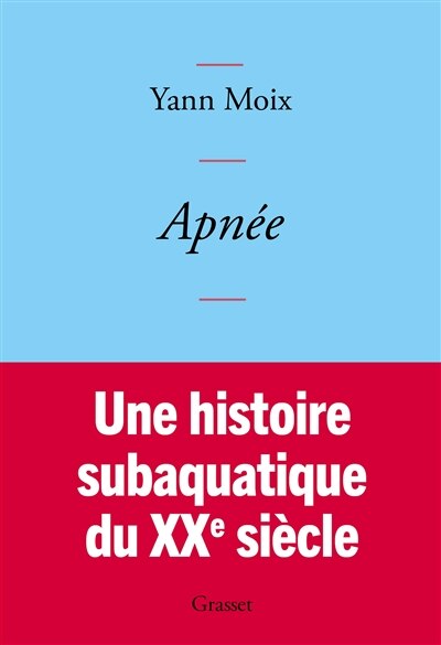 Front cover_Apnée : une histoire subaquatique du XXe siècle