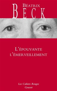 Front cover_L'épouvante, l'émerveillement
