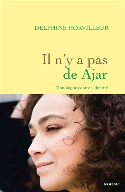 Couverture_Il n'y a pas de Ajar : monologue contre l'identité