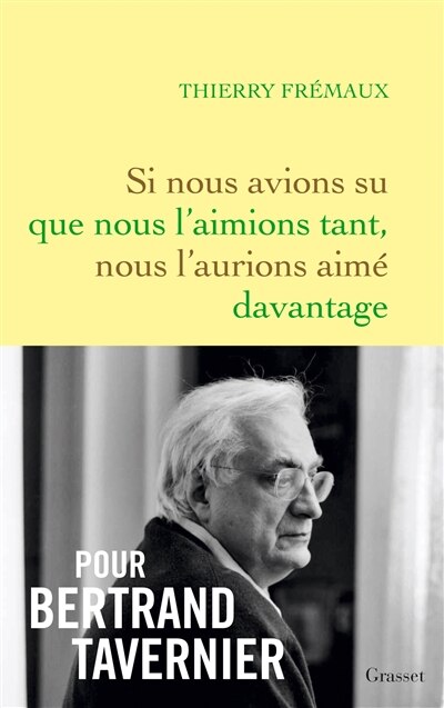 Couverture_Si nous avions su que nous l'aimions tant, nous l'aurions aimé davantage
