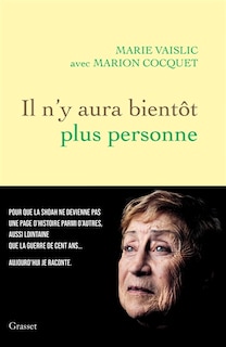 Front cover_Il n'y aura bientôt plus personne