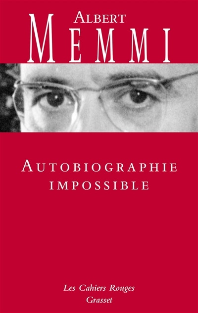 Front cover_Autobiographie impossible