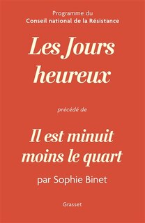 Front cover_Les jours heureux