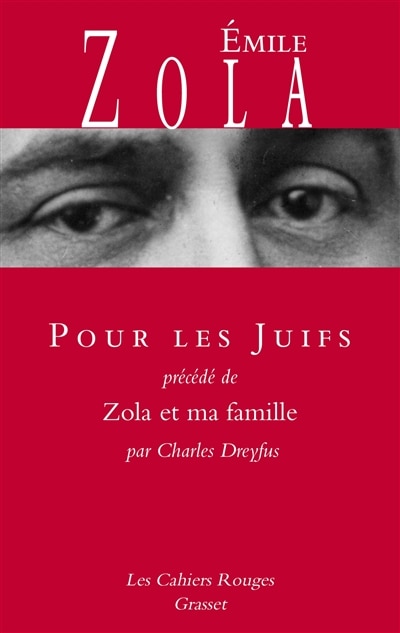 Front cover_Pour les Juifs ; Zola et ma famille