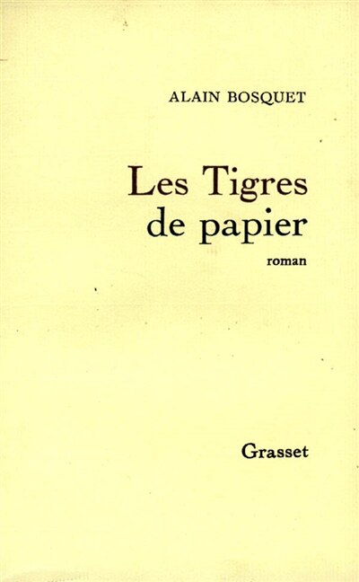 Front cover_Les tigres de papier