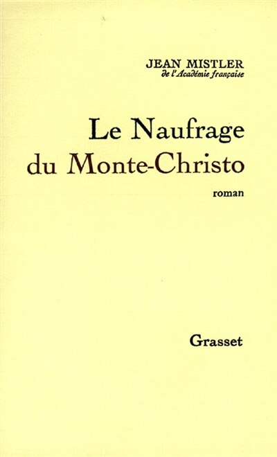 Couverture_Le Naufrage de Monte-Christo