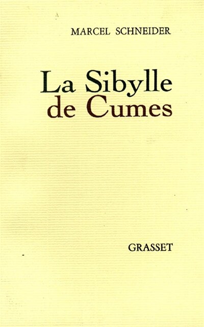 Front cover_La sibylle de Cumes