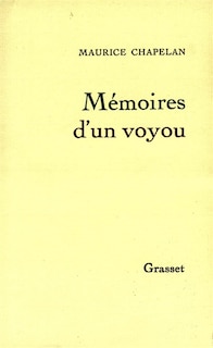 Front cover_Mémoires d'un voyou