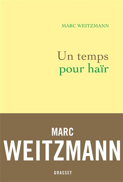 Front cover_UN TEMPS POUR HAÏR