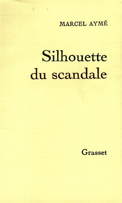 Couverture_Silhouette du scandale