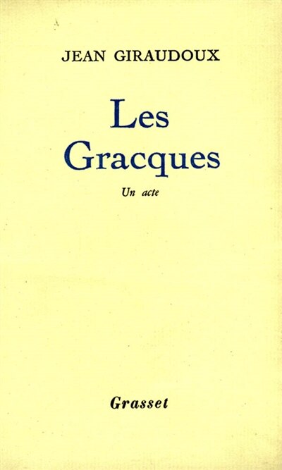 Front cover_Les Gracques