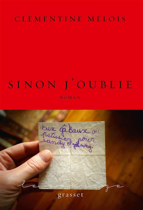 Front cover_SINON J'OUBLIE