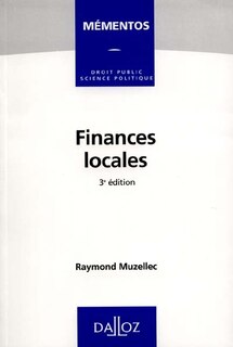 Front cover_Finances locales