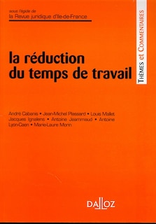 Front cover_Réduction du temps de travail