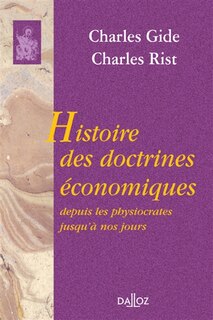 Couverture_Histoire des doctrines économiques