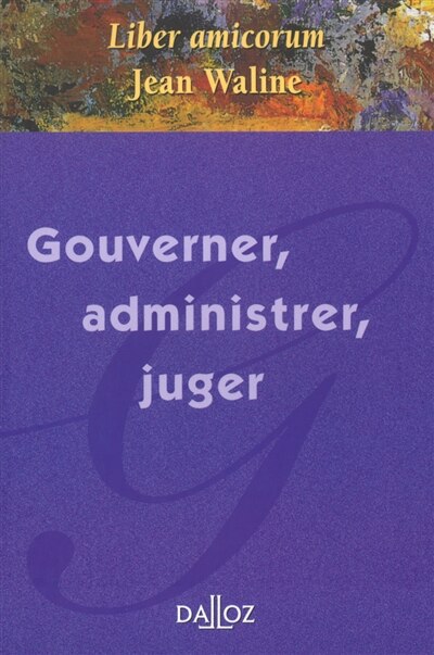 Couverture_Gouverner, administrer, juger