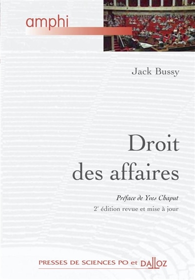 Front cover_Droit des affaires