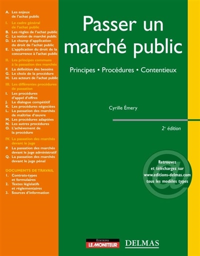 Front cover_Passer un marché public