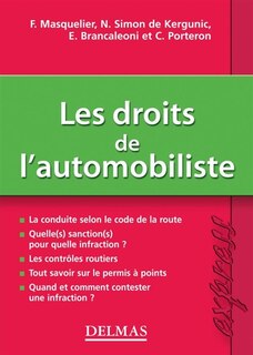Couverture_Les droits de l'automobiliste