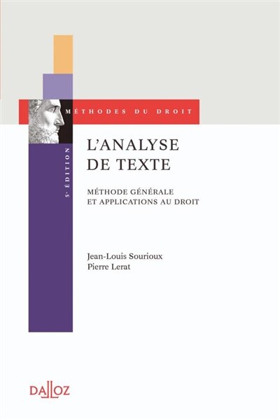 Front cover_L' analyse de texte