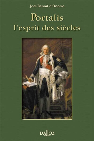 Front cover_Portalis, l'esprit des siècles