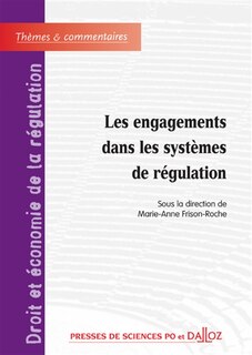 Front cover_Les engagements dans les systèmes de régulation