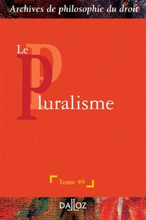 Couverture_Le pluralisme juridique