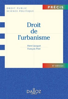 Front cover_Droit de l'urbanisme